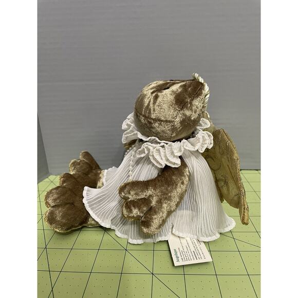 Vintage Russ Angelique Angel Plush Stuffed Frog Victorian Grace w/ Original Tag - Picture 2 of 9